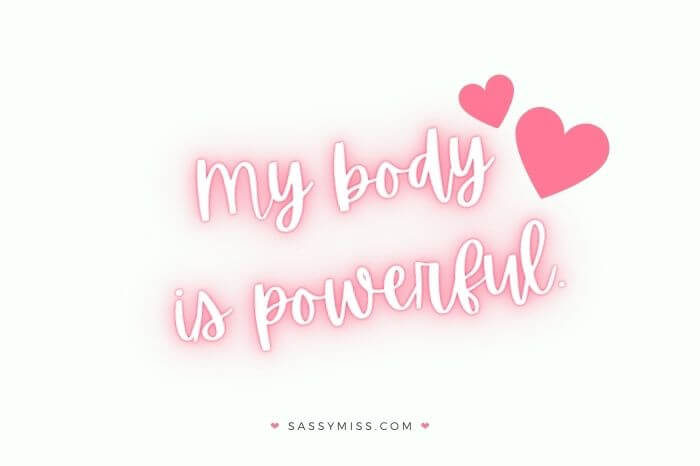 My Body Is Powerful Affirmation Card